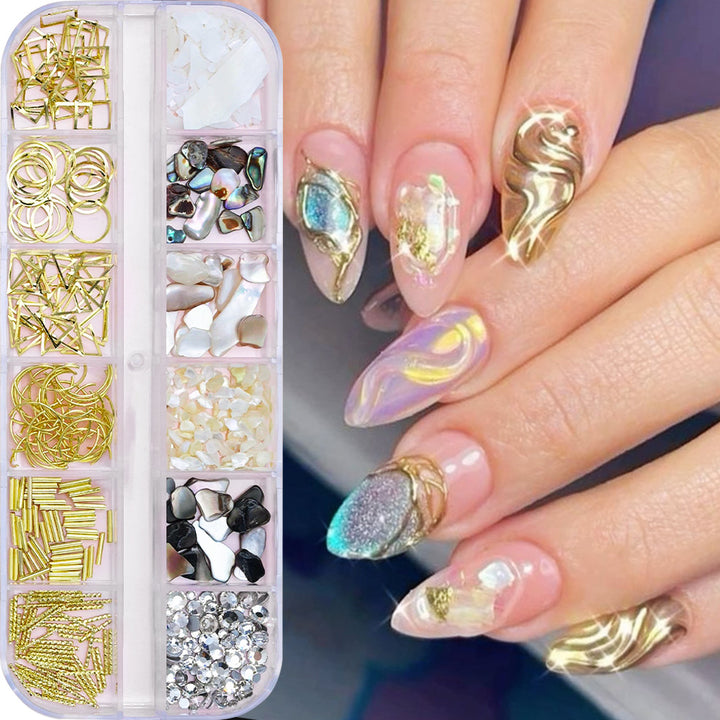 Frucht-Themen-Nagelkunst-Dekorationsset