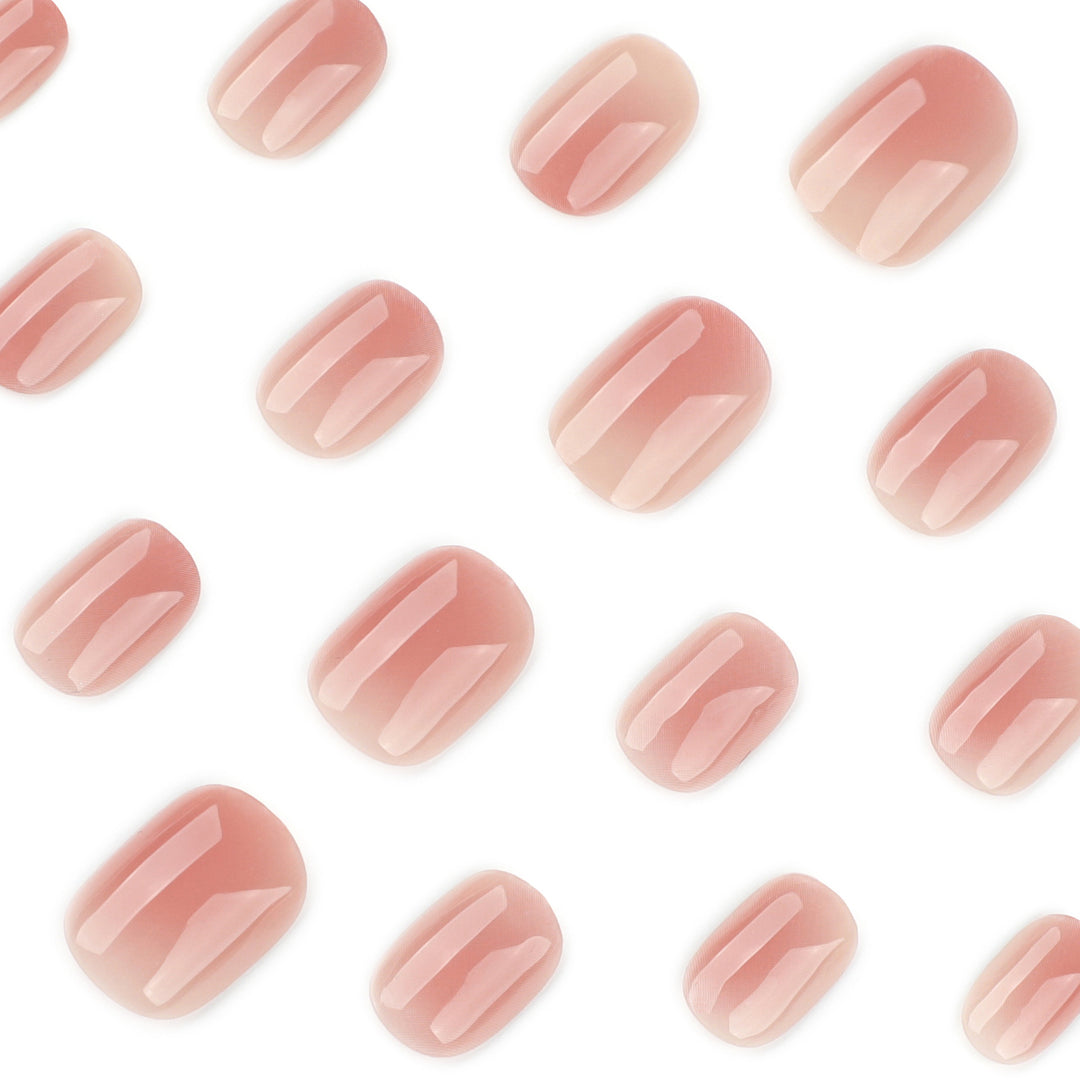 Künstliche Gel-Nägel mit elegantem Hochglanz-Finish Karnz