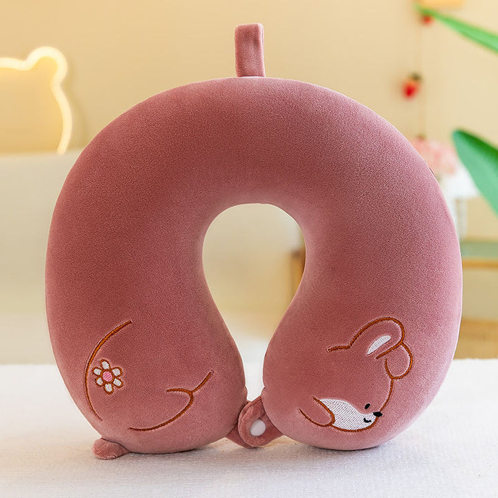 Unisex Nackenstützkissen mit süßem Tierdesign Karnz
