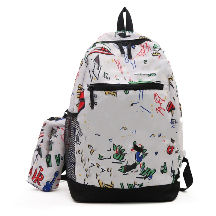 Moderner Freizeit-Rucksack mit Kreativen Druckmotiven Karnz