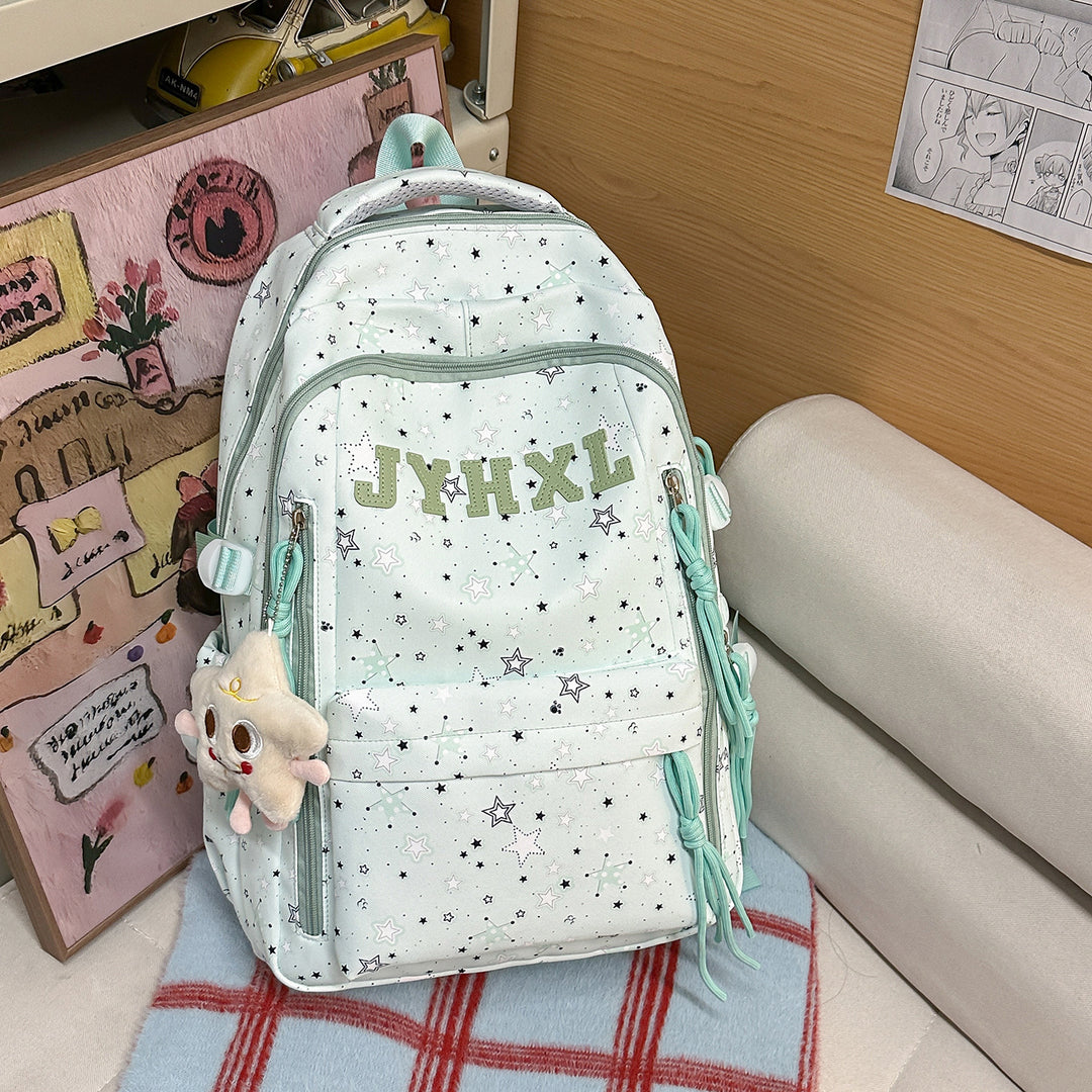 Stylischer Sternenbedruckter Rucksack Karnz 1791205378