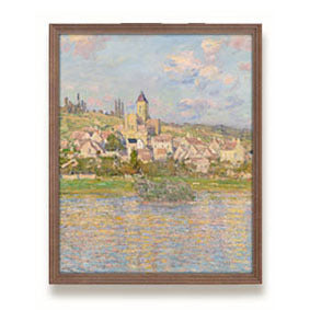 Gerahmtes impressionistisches Landschaftskunstwerk