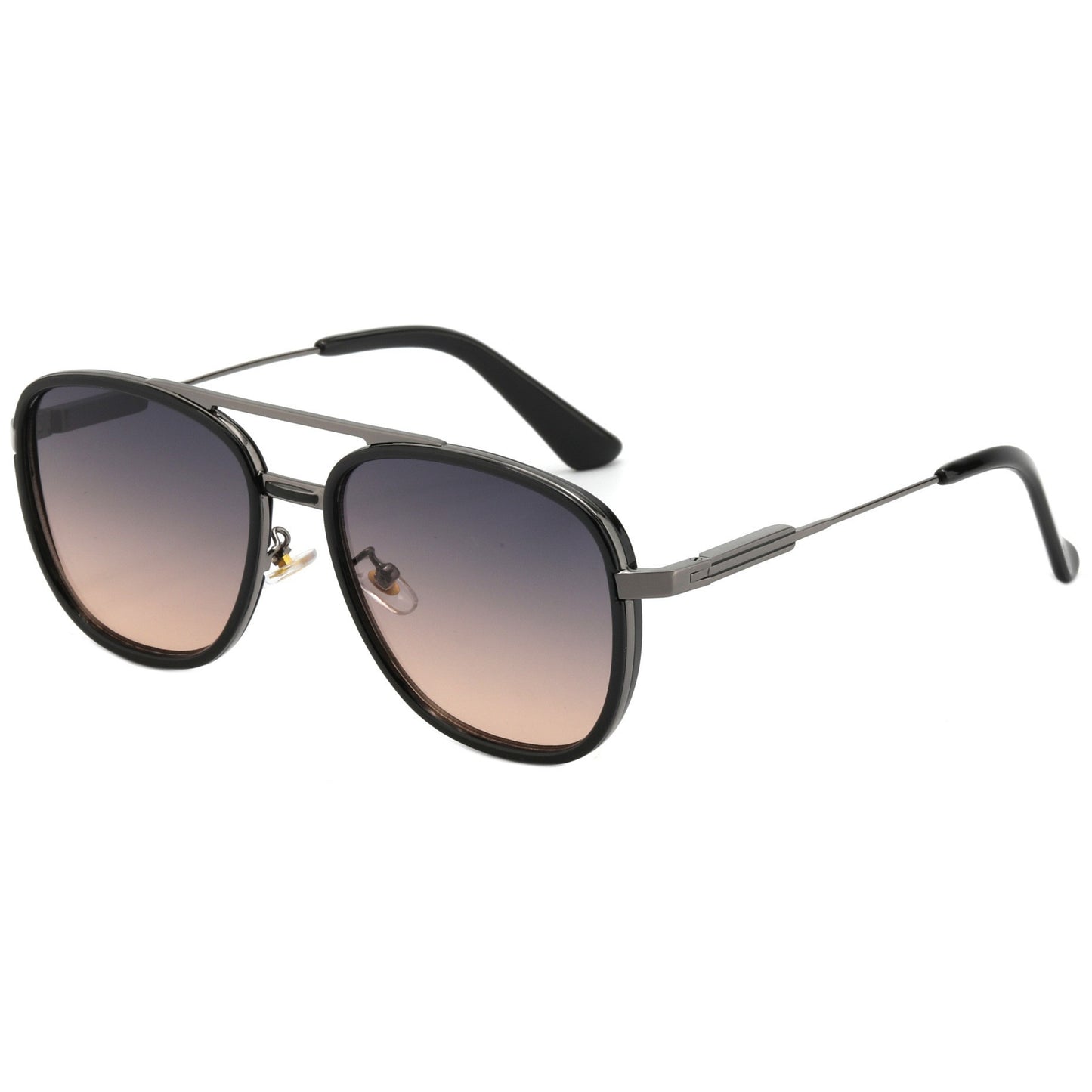Damen Elegante Pilotensonnenbrille mit hochwertigen Gläsern und stilvollem Metallrahmen Karnz