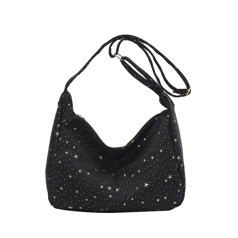 WoTrendy Celestial Print Schultertasche Karnz