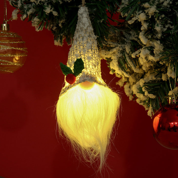 Leuchtende Weihnachts-Hängefigur Karnz
