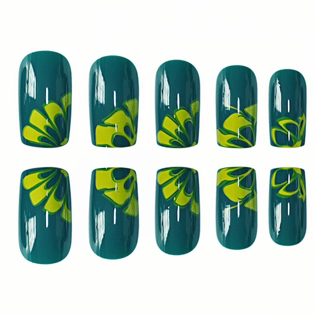 Künstlerische Marmor Effekt Nagelkunst Verlängerungen Karnz