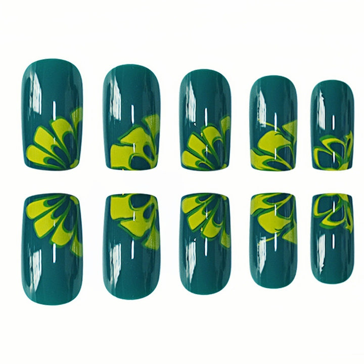 Künstlerische Marmor Effekt Nagelkunst Verlängerungen Karnz