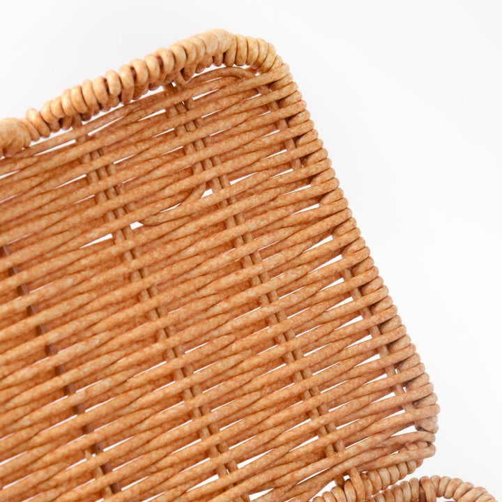 Aufbewahrungskiste Aus Geflochtenem Rattan Karnz