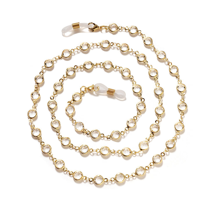Chic Perlen Brillen Kette Karnz
