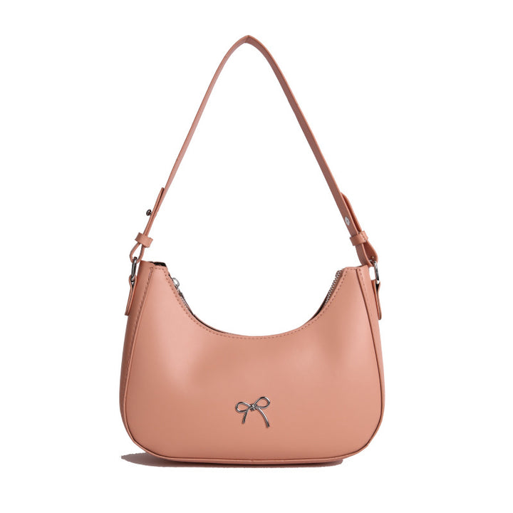 Stylische Bow Detail Schultertasche Karnz