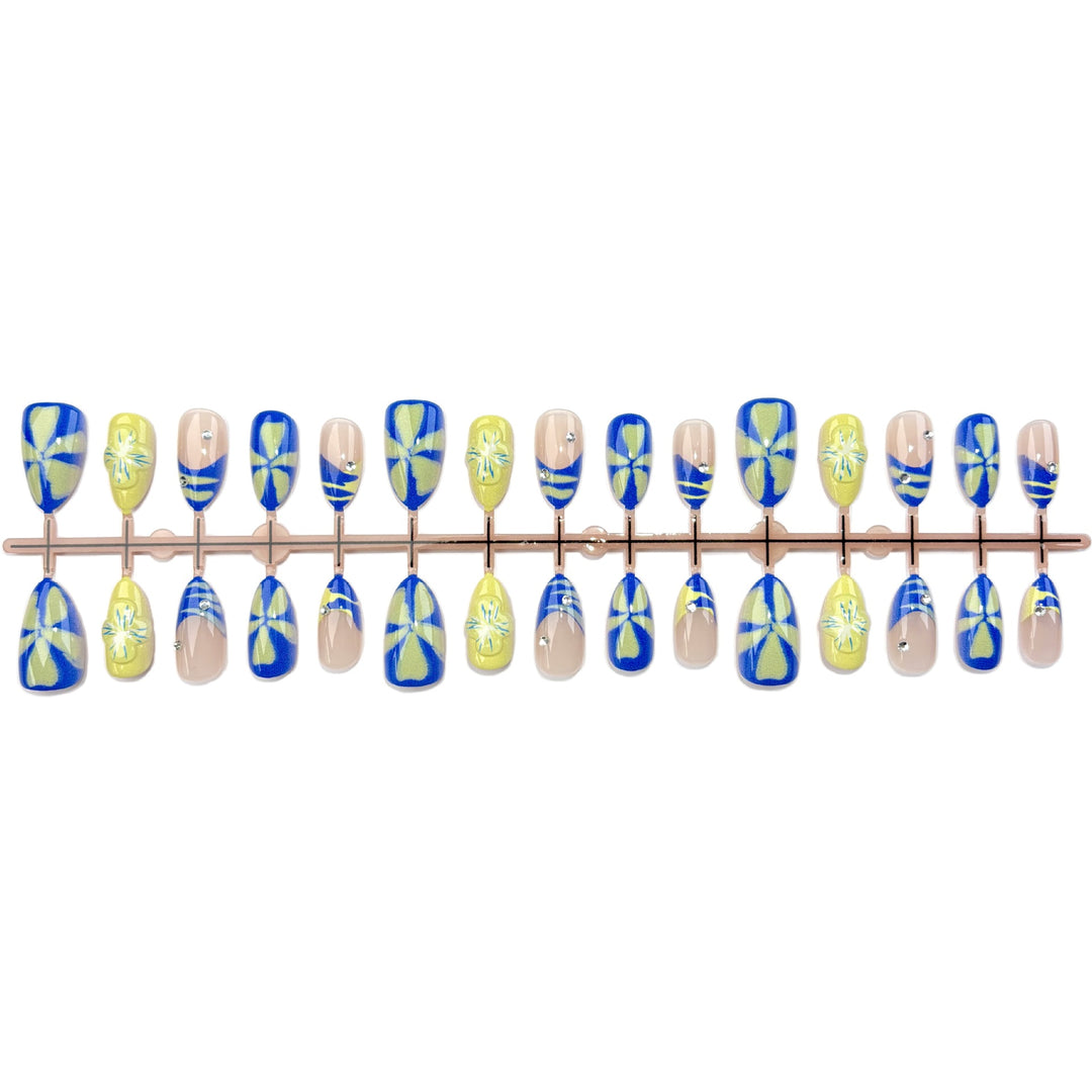 Künstlerisches Press-On Nail Set 1790745476