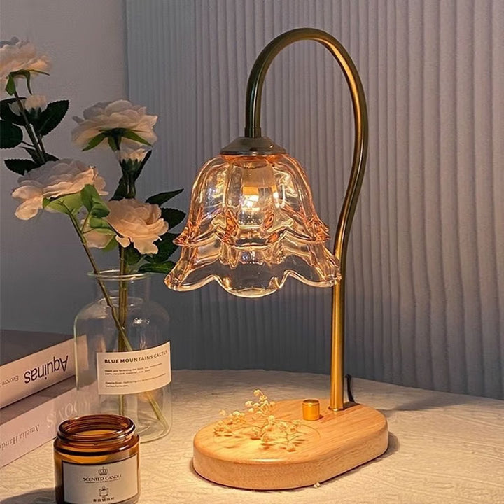 Elegante dekorative Tischlampe