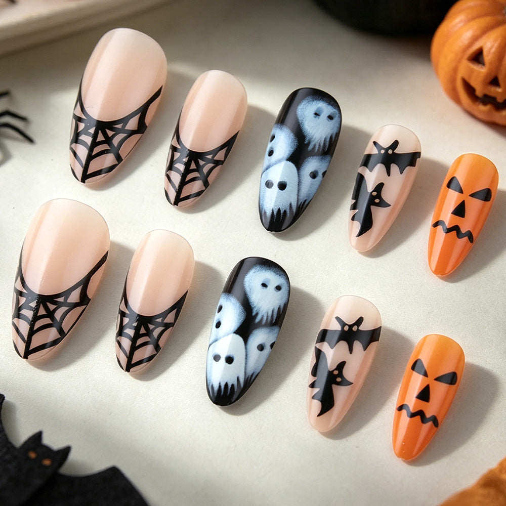 Halloween-Themen Gel-Nagelkunst Karnz