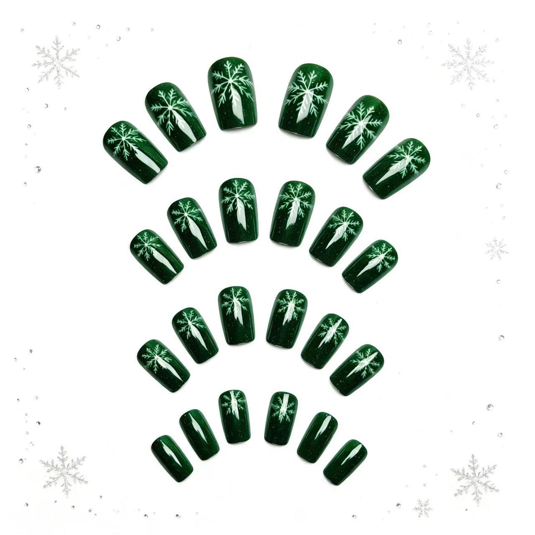 Winter-Themen Nagelkunst Karnz
