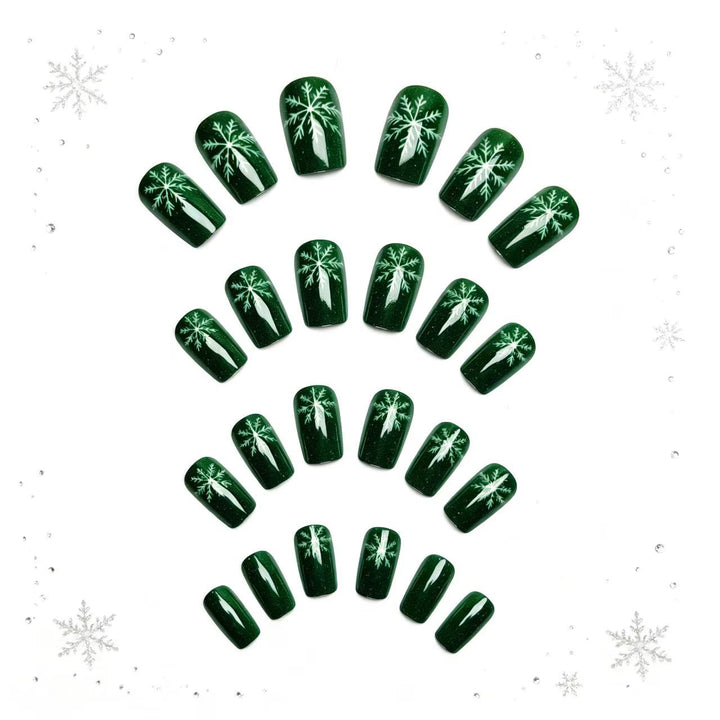 Winter-Themen Nagelkunst Karnz