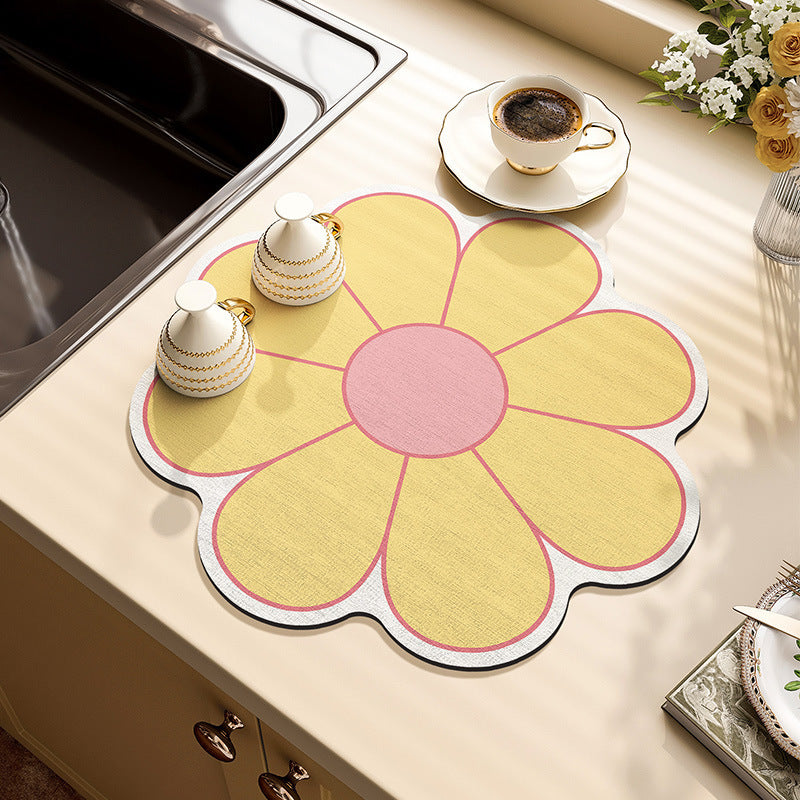 Dekoratives blumenförmiges Tischset Karnz