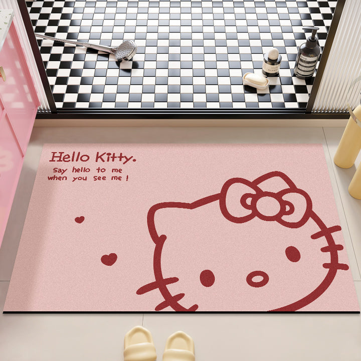 Hallo Kitty Themenweiche Badezimmermatte