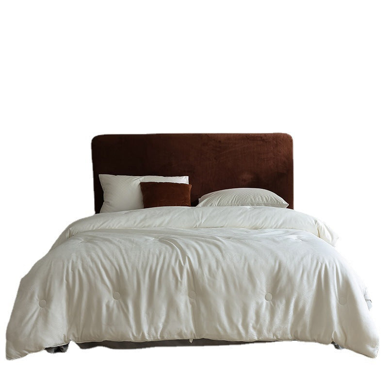 Ganzjahres-Steppbett aus Baumwoll‑Mikrofaser mit Klimazonen und Soft‑Griff