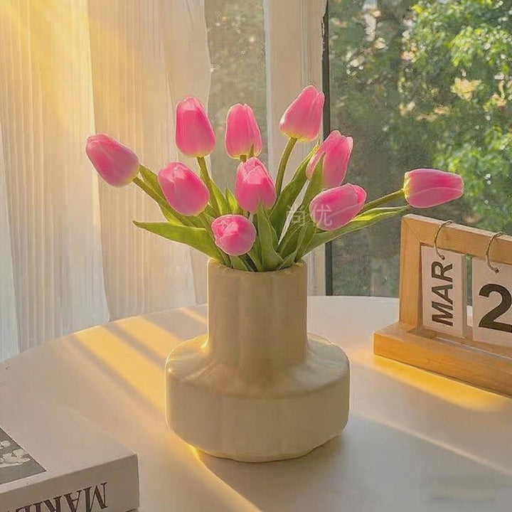 Künstliche Tulpen-Blumen Dekoration
