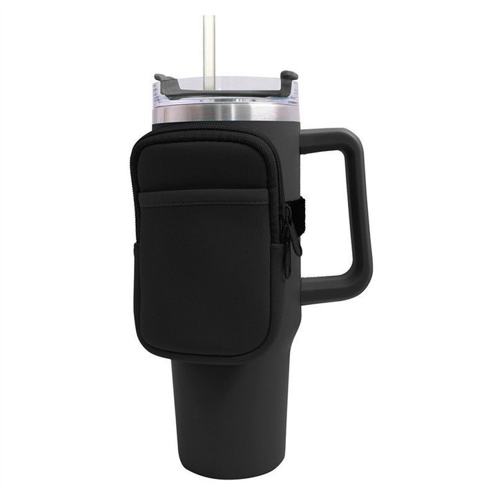 Unisex Getränkehalter mit praktischer Tasche Karnz