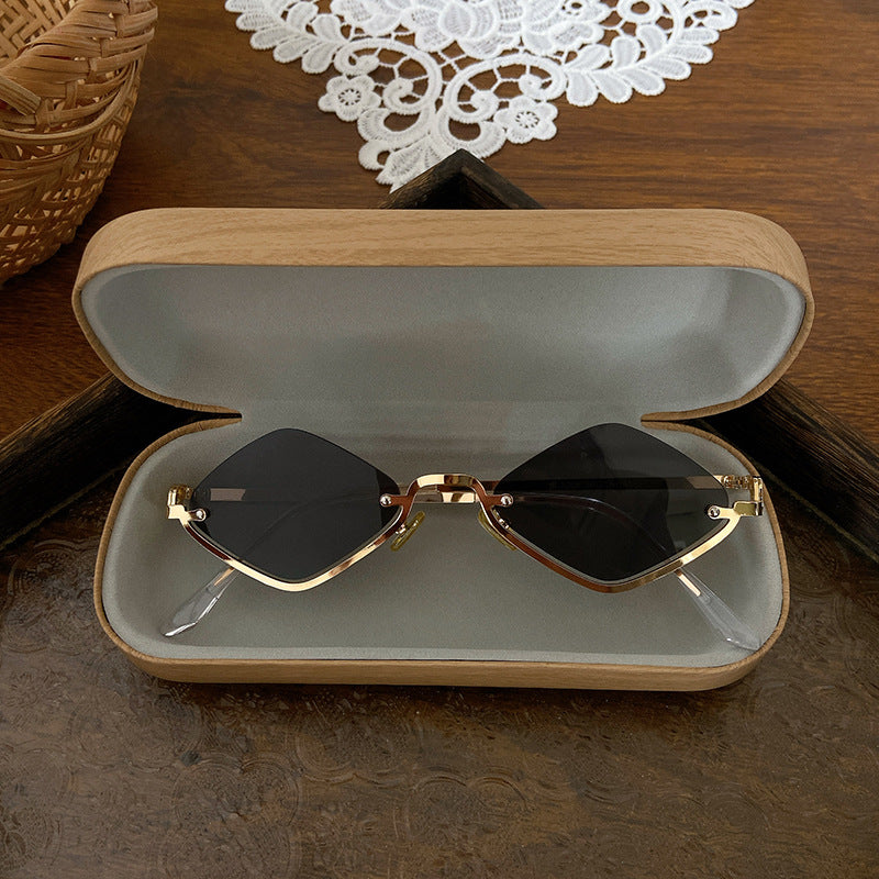 Modische Retro-Sonnenbrille Im Geometrischen Design Karnz