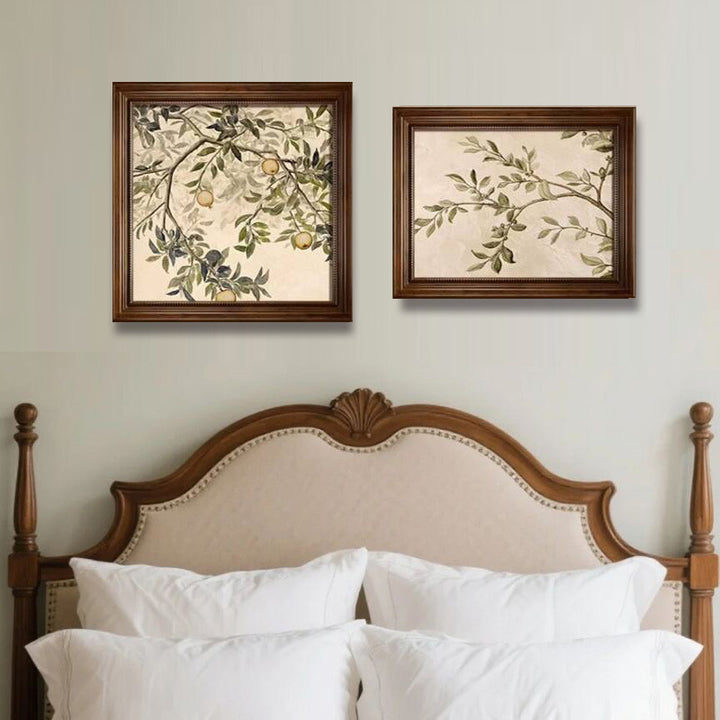 Vintage Botanische Kunstset