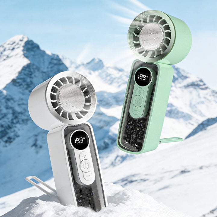 Damen tragbarer USB-Kühlventilator mit intelligenter Steuerung Karnz