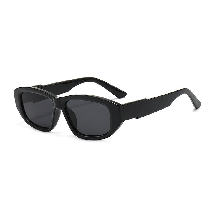 Retro-inspirierte kantige Sonnenbrille Karnz