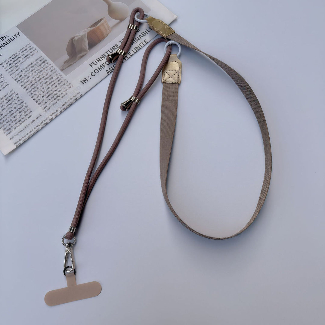 Multifunktionale verstellbare Halskette mit ID-Halter Karnz