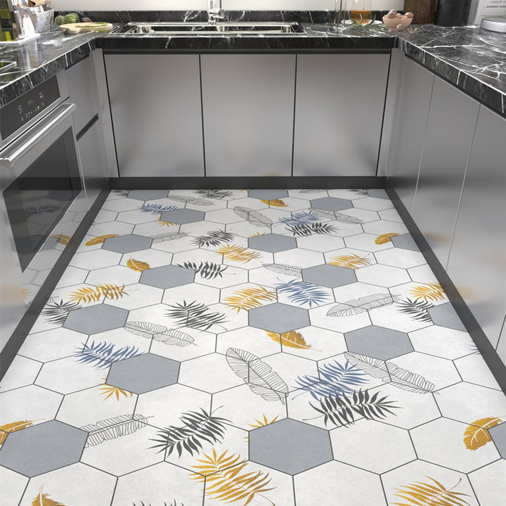 Geometrisches Wabenmuster Teppichboden