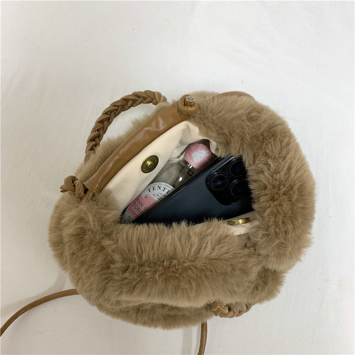 Plüsch Kunstpelz Tasche