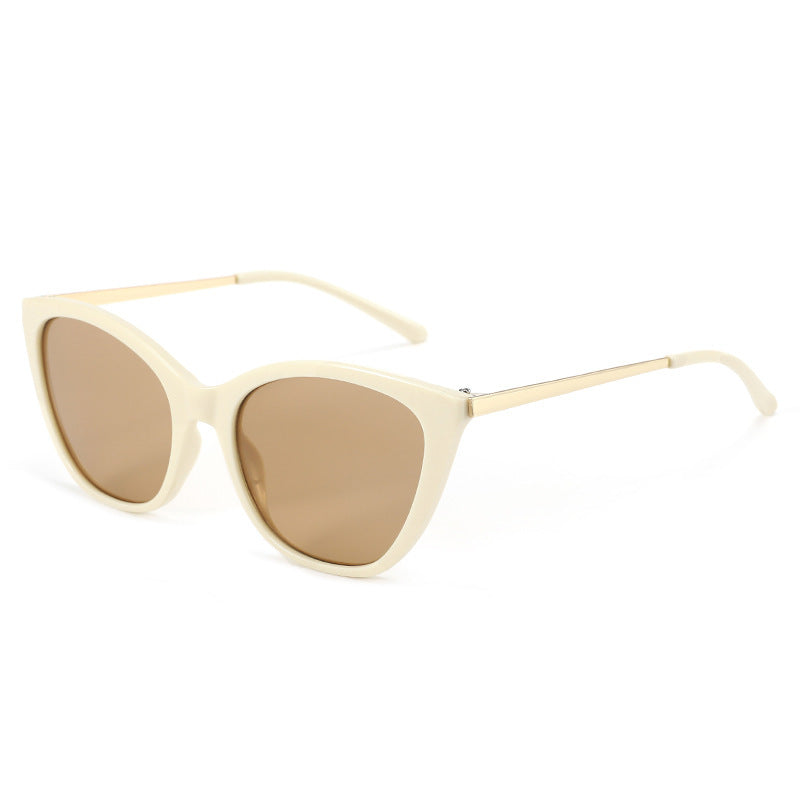 Damen elegante Cat-Eye Sonnenbrille mit hochwertigem Rahmen und UV-Schutz Karnz