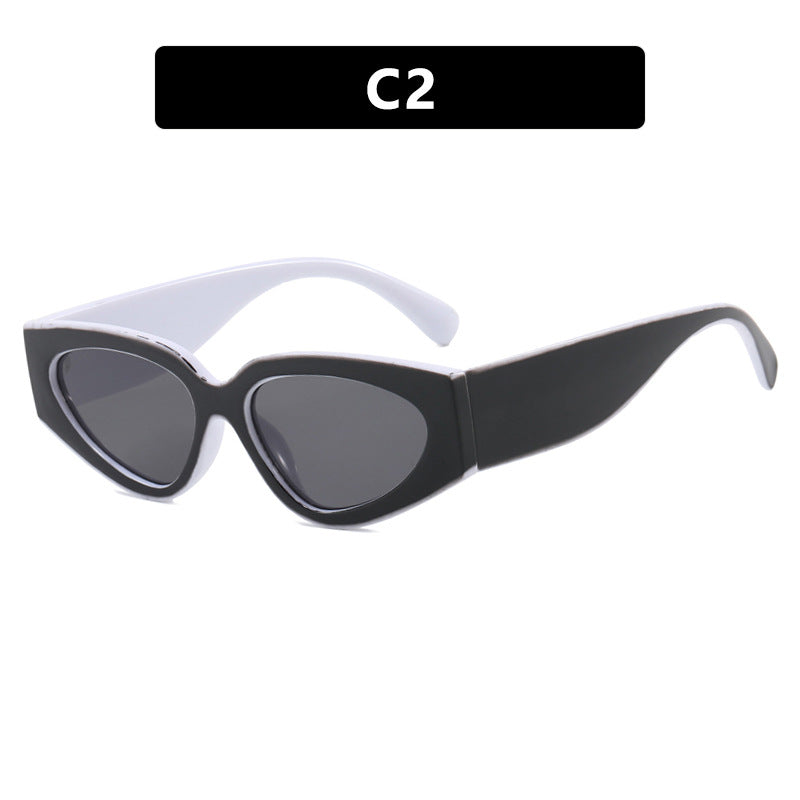 Damen Cat-Eye Sonnenbrille mit extravagantem Design und schützendem UV-Filter Karnz