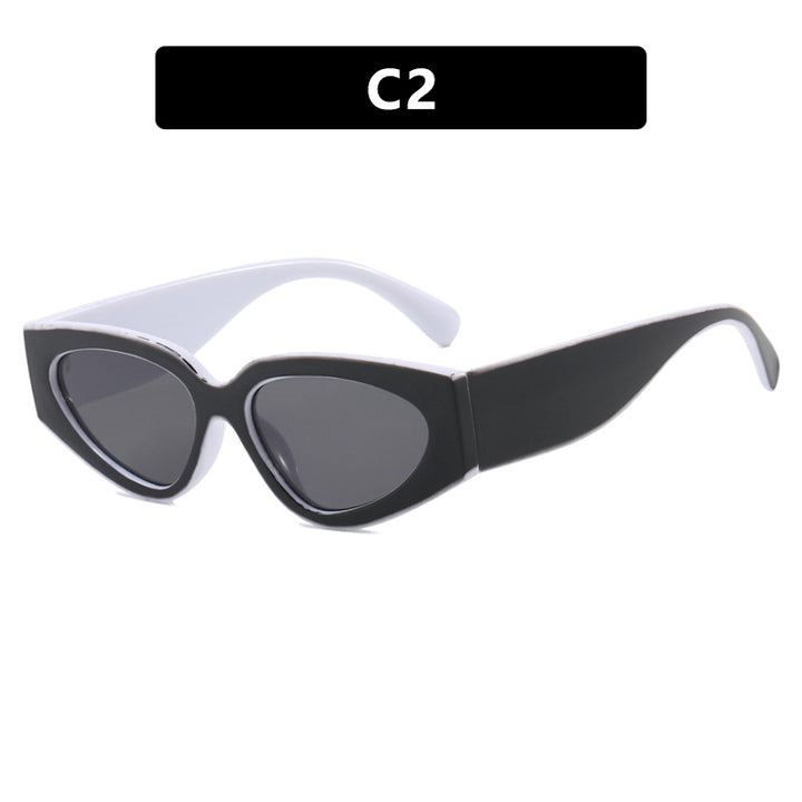 Damen Cat-Eye Sonnenbrille mit extravagantem Design und schützendem UV-Filter Karnz