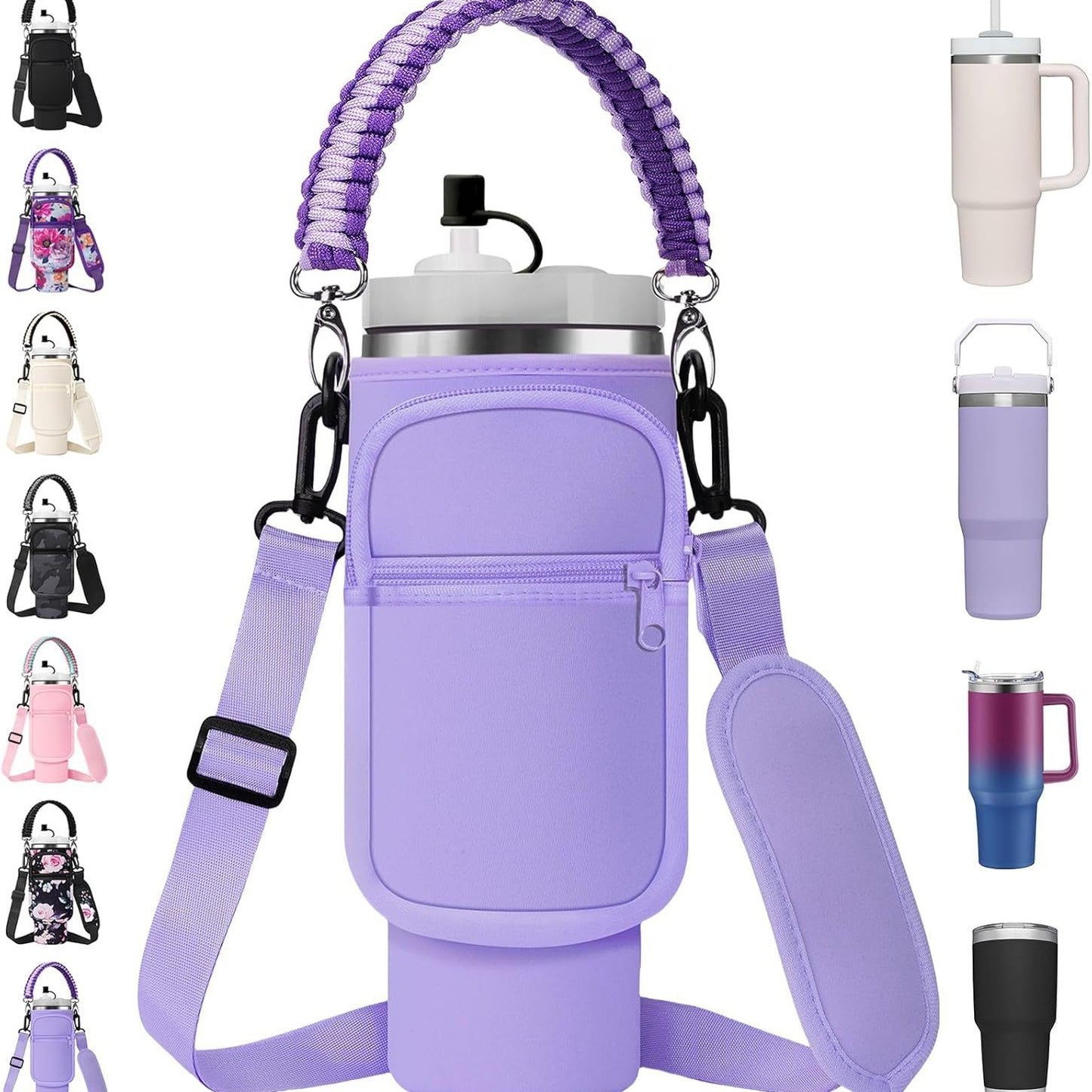 Damen Multifunktionale Wasserflasche Tasche Karnz