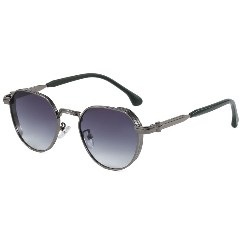 Damen geometrische Sonnenbrille im modernen Design Karnz