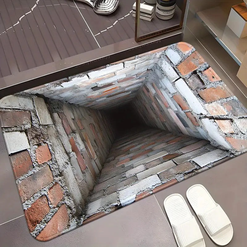 3D Illusions-Willkommensmatte Karnz