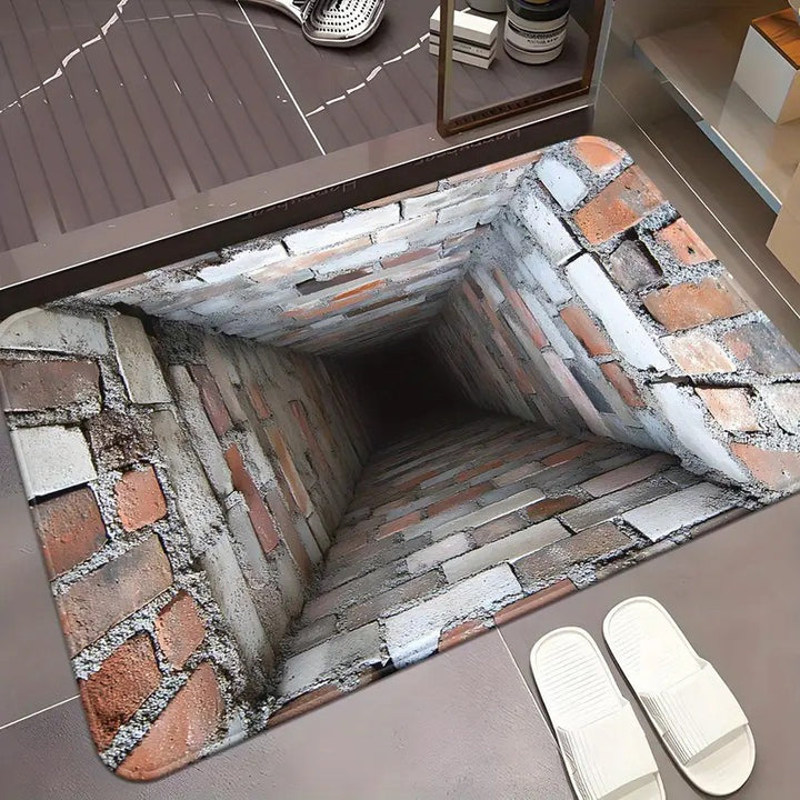 3D Illusions-Willkommensmatte Karnz