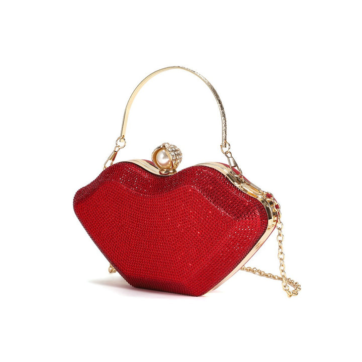 Elegante Perlen-Clutch