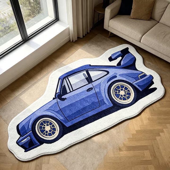 Auto-Themen-Teppich