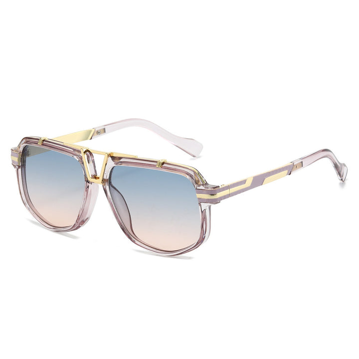 Fashion-Forward Geometric Sonnenbrille Karnz