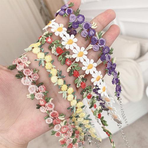 Florale Choker Halskette Karnz