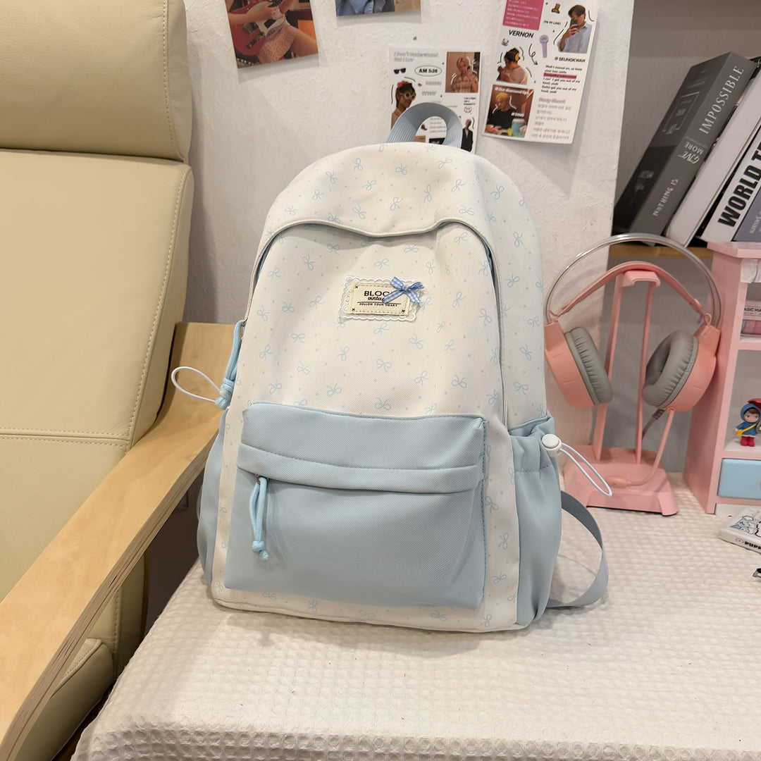 Stylische bedruckte Rucksack mit lustigen Charakterakzenten Karnz