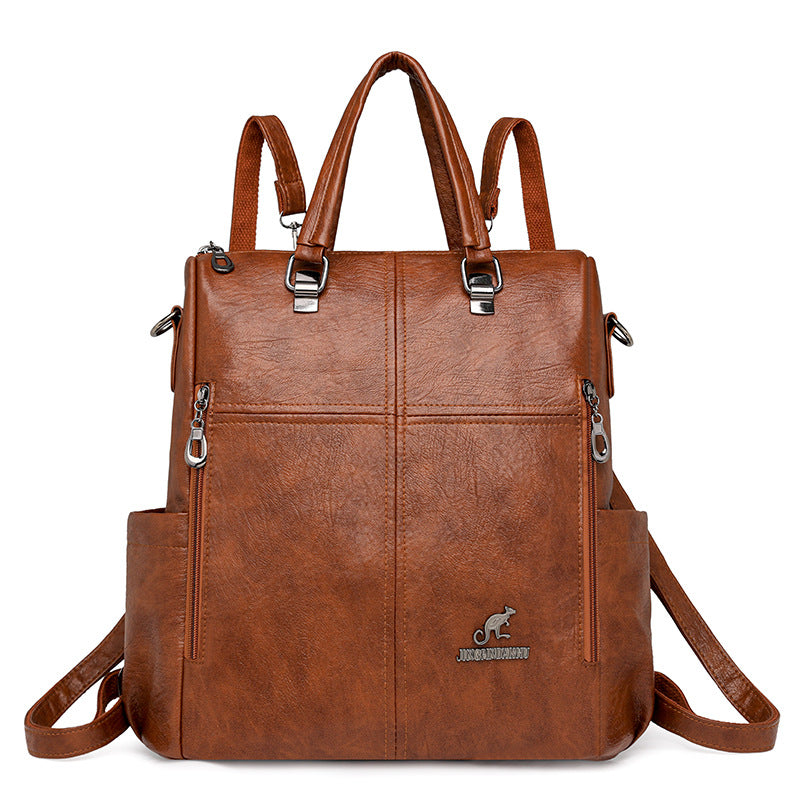 Multi-Funktionale Kunstleder-Handtasche Karnz