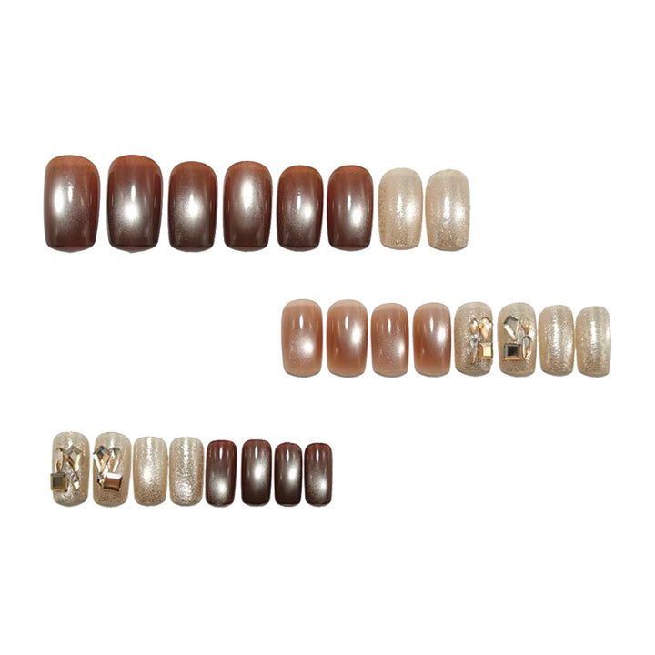 Kunstnägel mit Luxuriösem Glitzer-Finish Karnz