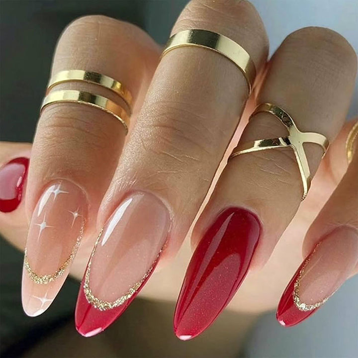 Elegante Stiletto Press-On Nägel