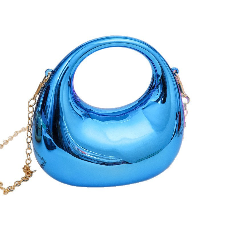 Damen Stilvolle Handtasche mit elegantem geschwungenen Design Karnz