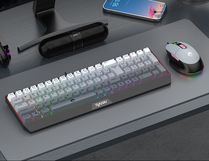 Ergonomische RGB Gaming-Tastatur Karnz