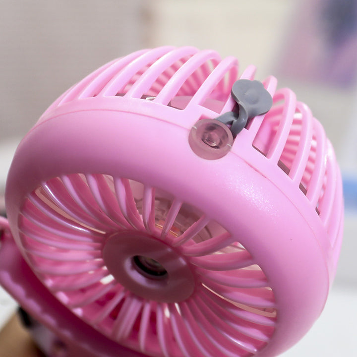 Damen Tragbarer USB Handventilator mit Sprühfunktion Karnz