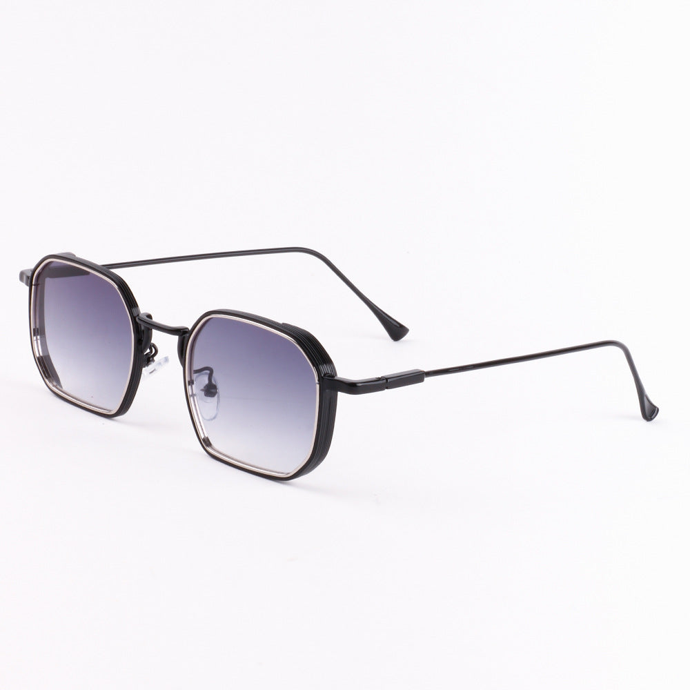 Damen modische Sonnenbrille mit stilvollem, eckigen Rahmen und UV-Schutz Karnz
